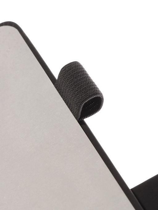 Ежедневник недатированный А5, с хлястиком, 80 листов, в линейку, пвх, черный - Simaland фото 11