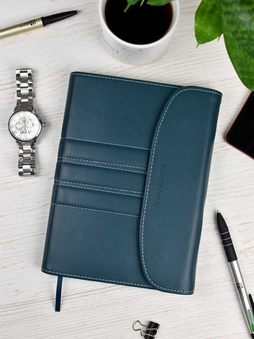 Ежедневник недатированный ESCALADA, А5, 160 л., арт. 64020/ 15 ПЛЕЗИР МОРСКАЯ ВОЛНА  фото 12