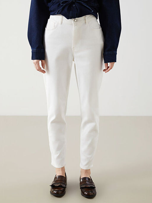 Slim Fit Kad?n Jean Pantolon