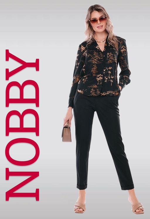 NOBBY, Женские брюки 77-716 (черный) фото 6