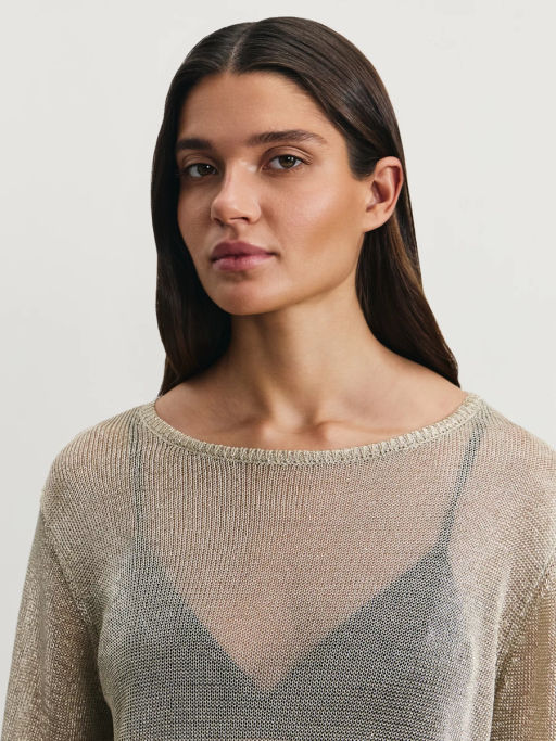 Джемпер из вискозы и люрекса / Zarina  фото 6