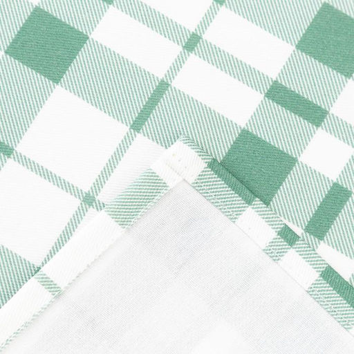 Фартук "Этель" Eucalyptus (клетка) 60х70 см, 100% хлопок, саржа 190 г/м²