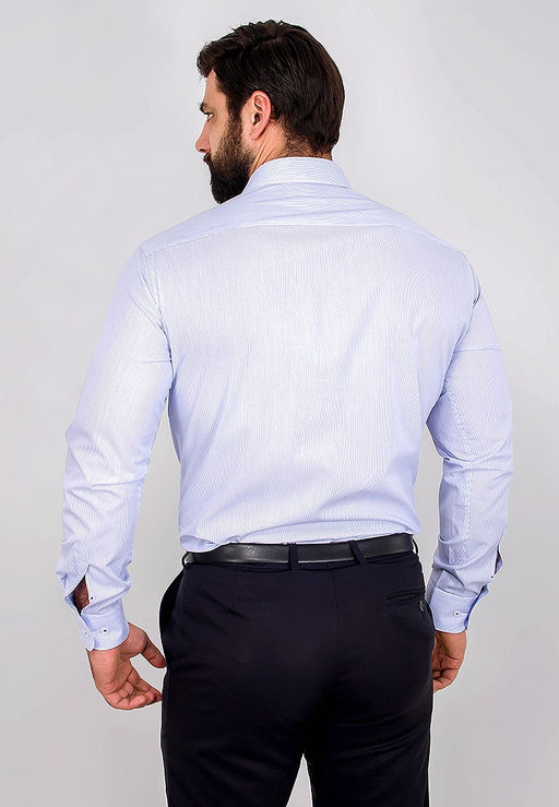 Сорочка мужская длинный рукав GREG 121/191/730/Z  фото 6