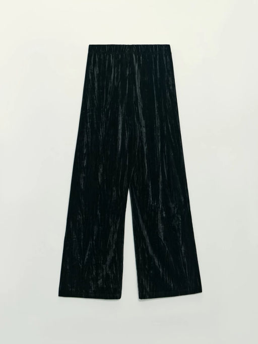 Широкие брюки из бархата / Zarina