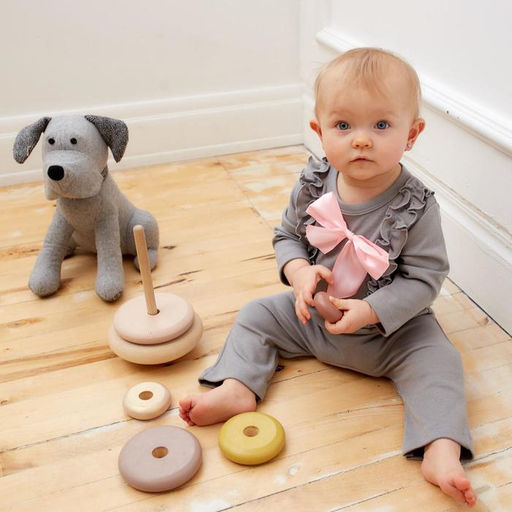 Комбинезон с бантиком Крошка Я, BASIC LINE, рост 80-86 см  фото 2