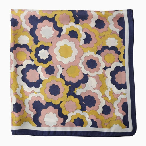 Платок женский MINAKU, размер 70×70 см, розовый