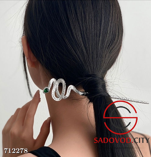 Китайская шпилька для волос с камнями - Bruno фото 3