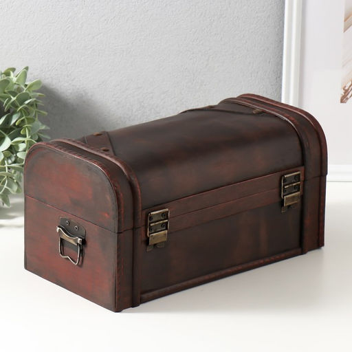 Шкатулка сундук дерево "Виттория" 29,5х16х15,5 см