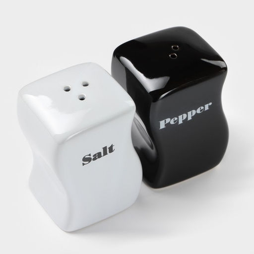 Набор для специй Magistro «Инь-Янь», 2 предмета: солонка, перечница, 150 мл, керамика