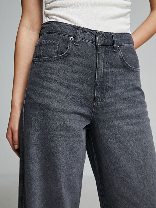 Straight Fit Kad?n Jean Pantolon