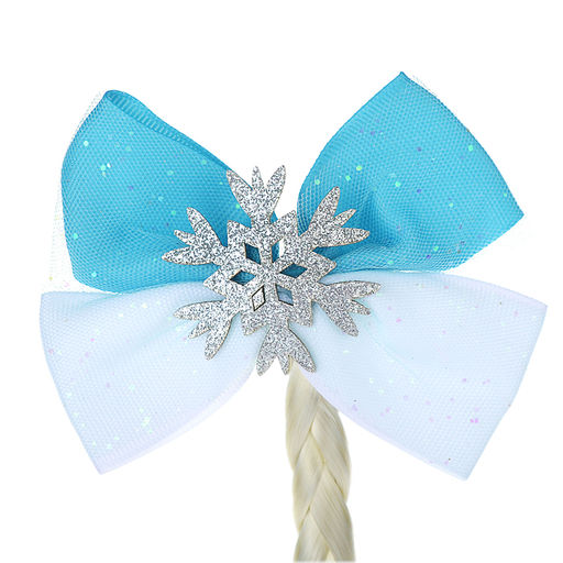 Накладная косичка на листе