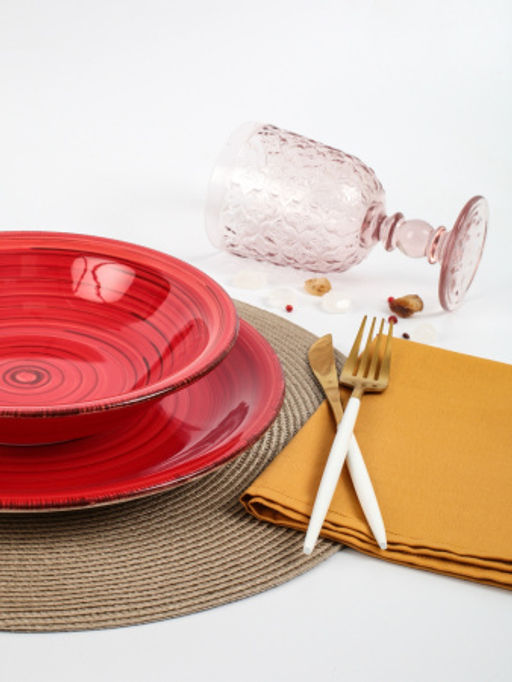 Тарелка суповая SCARLET 21см - Domenik фото 4