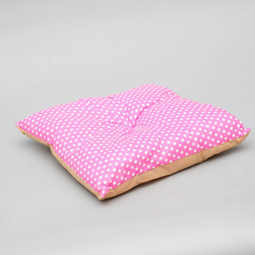 Домик-вигвам Нежность, 40 х 40 х 37 см, бязь, розовый - Пижон фото 4