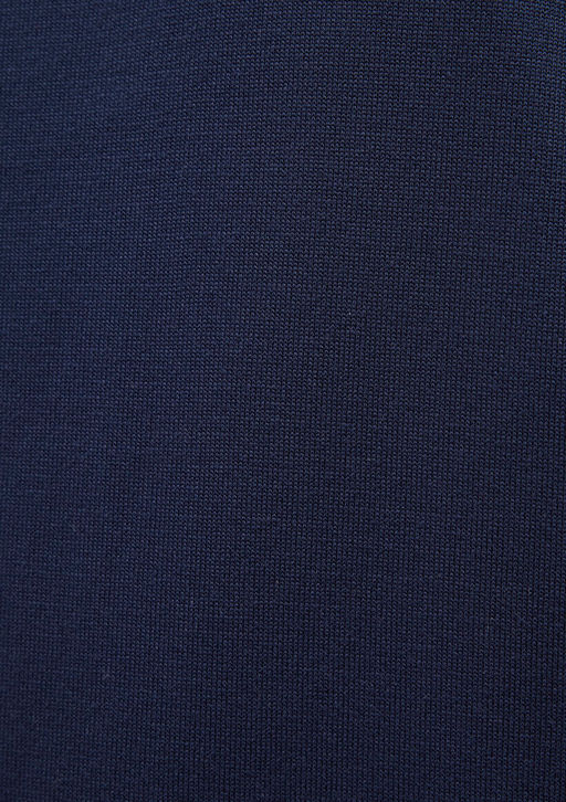 Yar? Fermuarl? Lacivert Kazak - Mavi фото 6