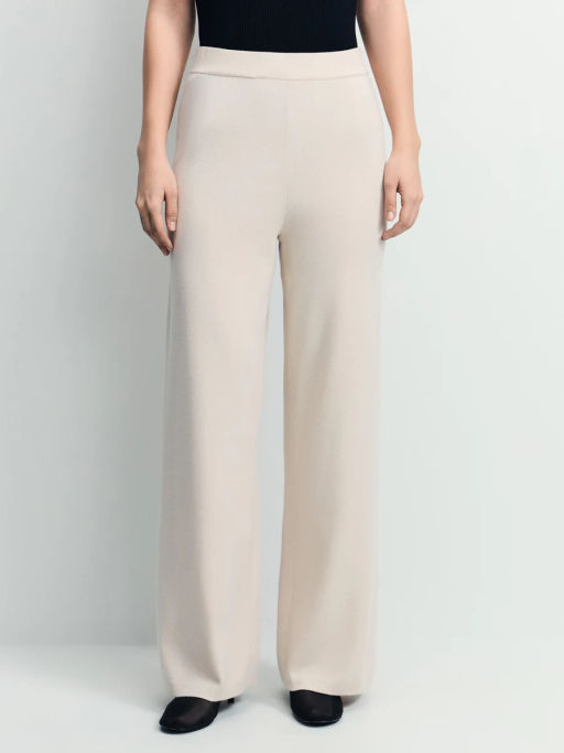 Прямые трикотажные брюки из вискозы / Zarina