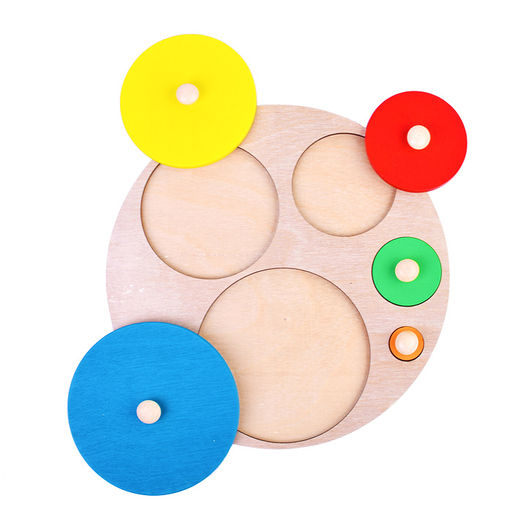 Пазл-вкладыш Больше-меньше  - Щепочка фото 2