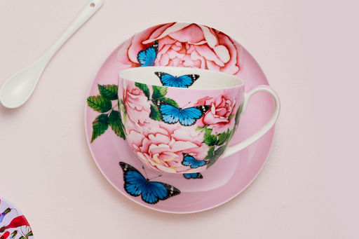 Чашка с блюдцем Розы, 0,4 л - Maxwell & Williams фото 9