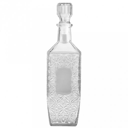 Графин-штоф стеклянный Барский 0,5л, 7,3х6х26,5см (Россия) - Домашняя мода фото 4