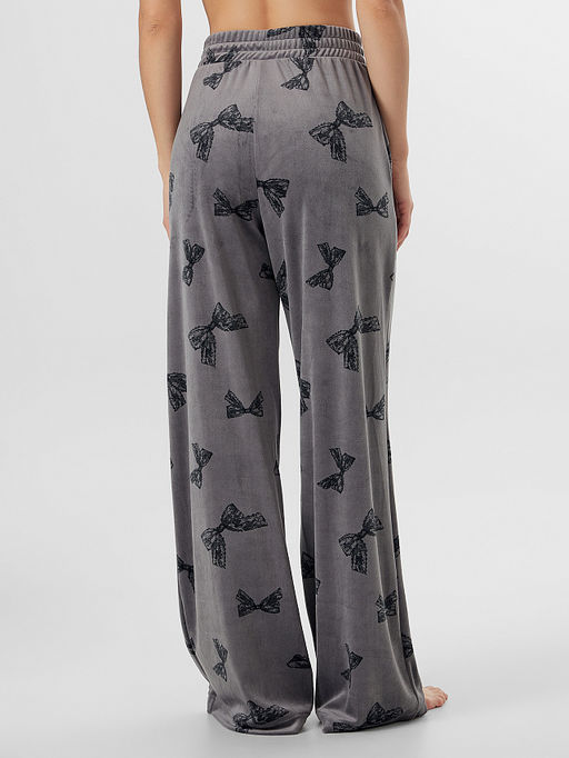 Комплект женский велюровый серый домашний - Mark formelle фото 7