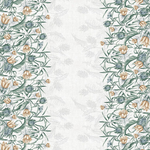 Скатерть 120х145см "Виши", длина стола до 105см, на 4 персоны, рогожка, хлопок "Премиум" 186г/м2, упаковка классическая 28х41см, "Домашняя мода" (Россия)