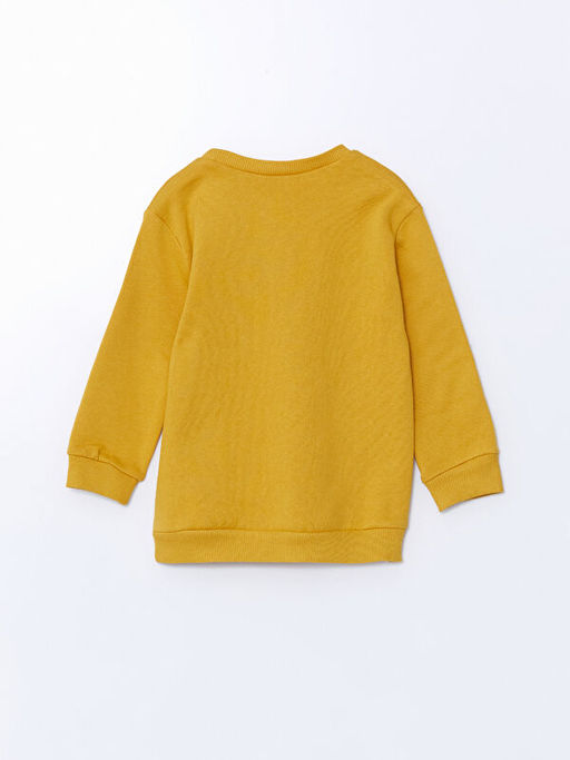 Bisiklet Yaka Bask?l? Erkek Bebek Sweatshirt - Waikiki фото 6