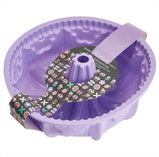 Форма для выпечки AK-6070S d22см  цвет лавандовый - Delta фото 3