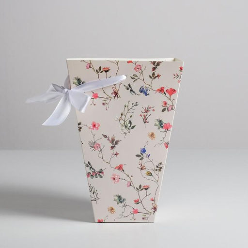 Переноска для цветов на лентах Flowers, 17 х 25 х 9 см - Дарите счастье фото 2