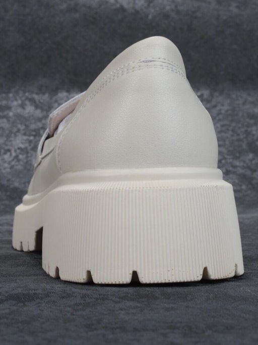 03-PDD178-2 LIGHT BEIGE Лоферы женские (натуральная кожа)