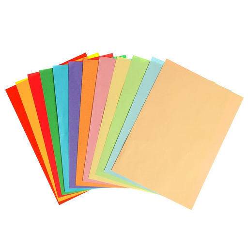 Цена за 2 шт. Бумага цветная Calligrata «Для офисной техники», А4, 36 листов, 12 цветов, 80 г/м²