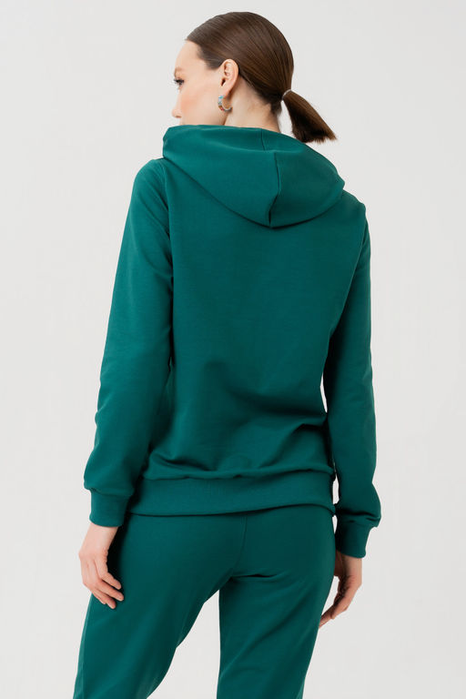 Мягкий уютный костюм из хлопкового футера - Solo mio фото 8