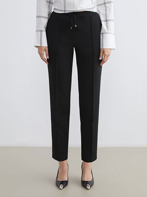 Beli Lastikli Havu? Kesim Kad?n Pantolon