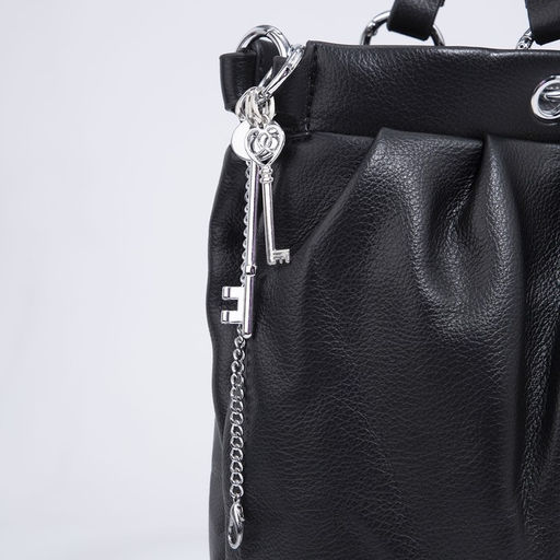 Сумка-тоут на молнии, цвет чёрный - Simaland фото 4