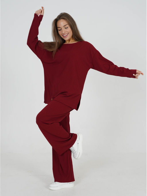 Статус костюм женский (марсала) - Lovetex фото 5