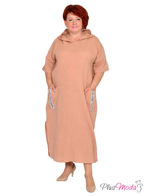 Платье Модель №1627 размеры 44-84 - Plusmoda фото 2