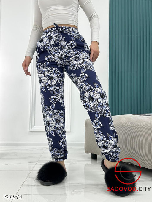 Штаны домашние с принтом - Bruno фото 4