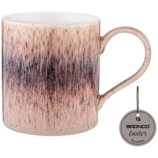 Цена за 4 шт. КРУЖКА BRONCO LUSTER 390 МЛ фото 2