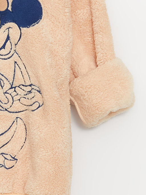 Minnie Mouse Nak??l? Pel?? K?z ?ocuk Hoodie - Waikiki фото 3