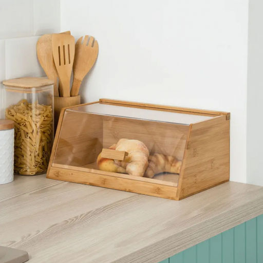 Хлебница бамбук 35*21,5*15,3 см №9, арт. КТ-ХБ-09