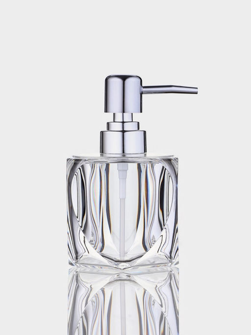 Дозатор для мыла «Хрусталь», 220 мл, пластик