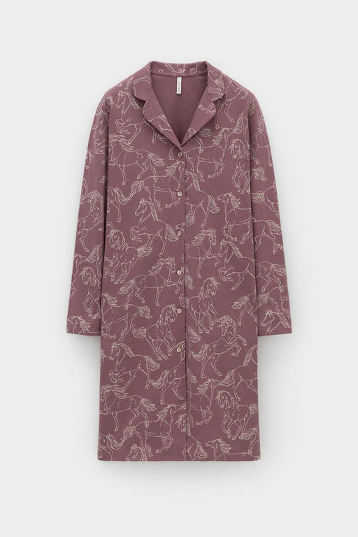 Е 50025/каштан,белая лошадь халат жен - Very neat фото 2