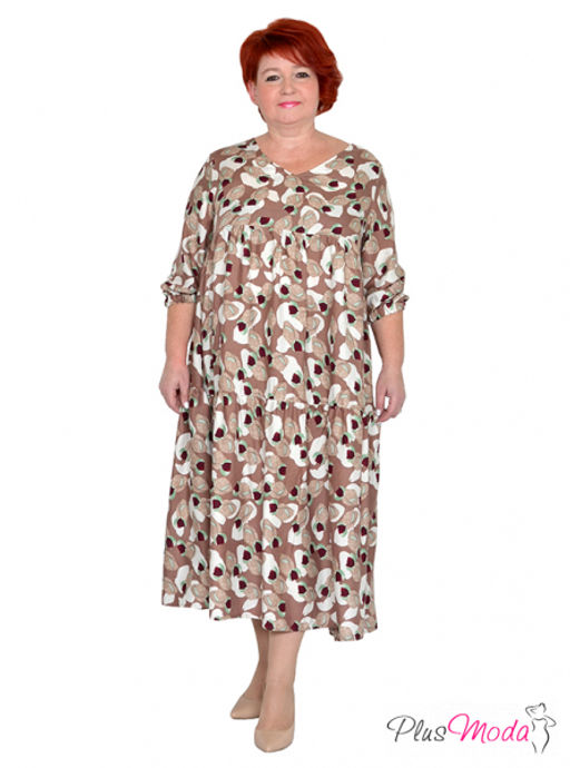 Платье Модель №1529 размеры 44-84 - Plusmoda фото 9