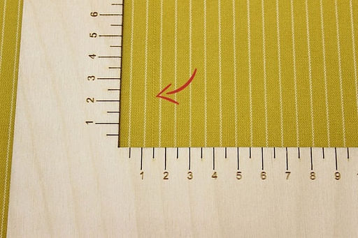 Пестрядь Средняя полоска на св.золотисто-оливковом, СОРТ2, ш.1.40м, хл-95%, п/э-5%, 140гр/м.кв - Купава фото 5