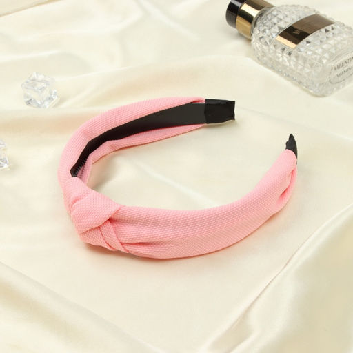 Цена за 2 шт. Ободок для волос «Кэнди», 2.5 см, розовый