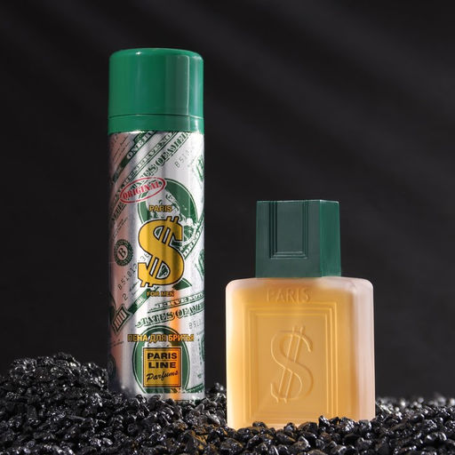 Подарочный набор косметики для мужчин: Туалетная вода Dollar, 100 мл + пена для бритья, 200 мл