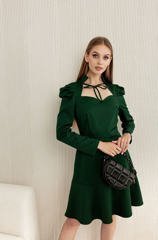 Платье AURA 3158-164-Р изумруд