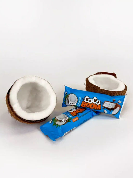 Изделие кондитерское батончик Coco Boom 40 г вкус Кокос ТМ Ёбатон - Ебатон фото 7