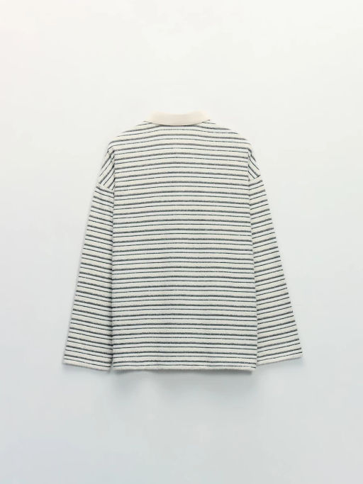 Джемпер с воротником поло / Zarina