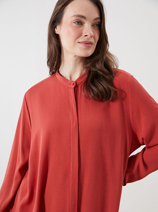 Hakim Yaka Dokulu Kad?n G?mlek Tunik