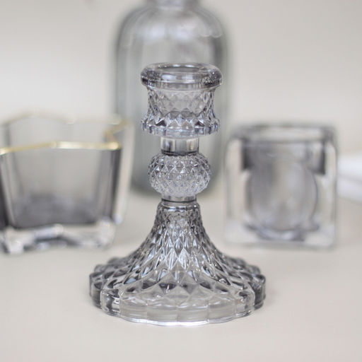 Цена за 4 шт. Подсвечник "Элисон" 8*10,5 см, Графит