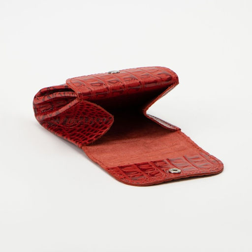 Монетница на кнопке, цвет красный - Textura фото 3